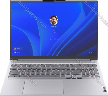 Lenovo ThinkBook 16 G4+ IAP Arctic Grey, Core i7-1255U, 16GB RAM, 512GB SSD, ES